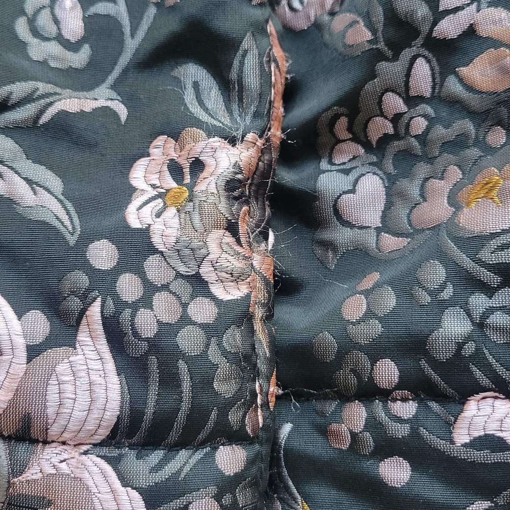 Free People Floral Jacquard Bomber Jacket - Picture 3 of 4